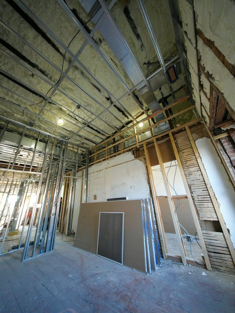 Pièce ancienne en cours de rénovation (photo d'illustration)