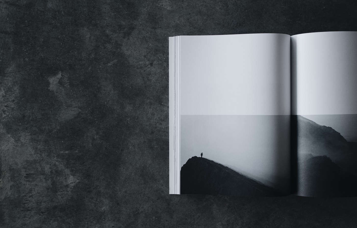 Page de livre abstraite